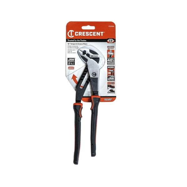 Crescent RTZ210CG K9 Z2 Tongue and Groove Plier, 10.8 Inch