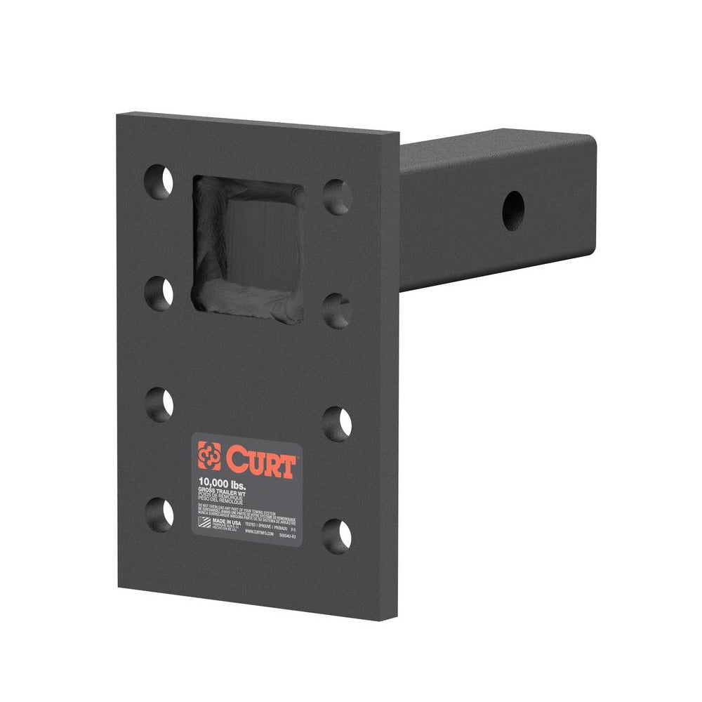 Curt 48323 Adjustable Pintle Mounting Plate, Black, Steel – Toolbox Supply