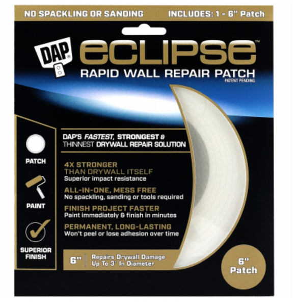 DAP 7079809165 Eclipse Wall Patch, Neutral, 6 Inch