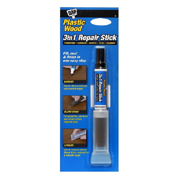 DAP 7079804090 Plastic Wood 3-in-1 Repair Stick