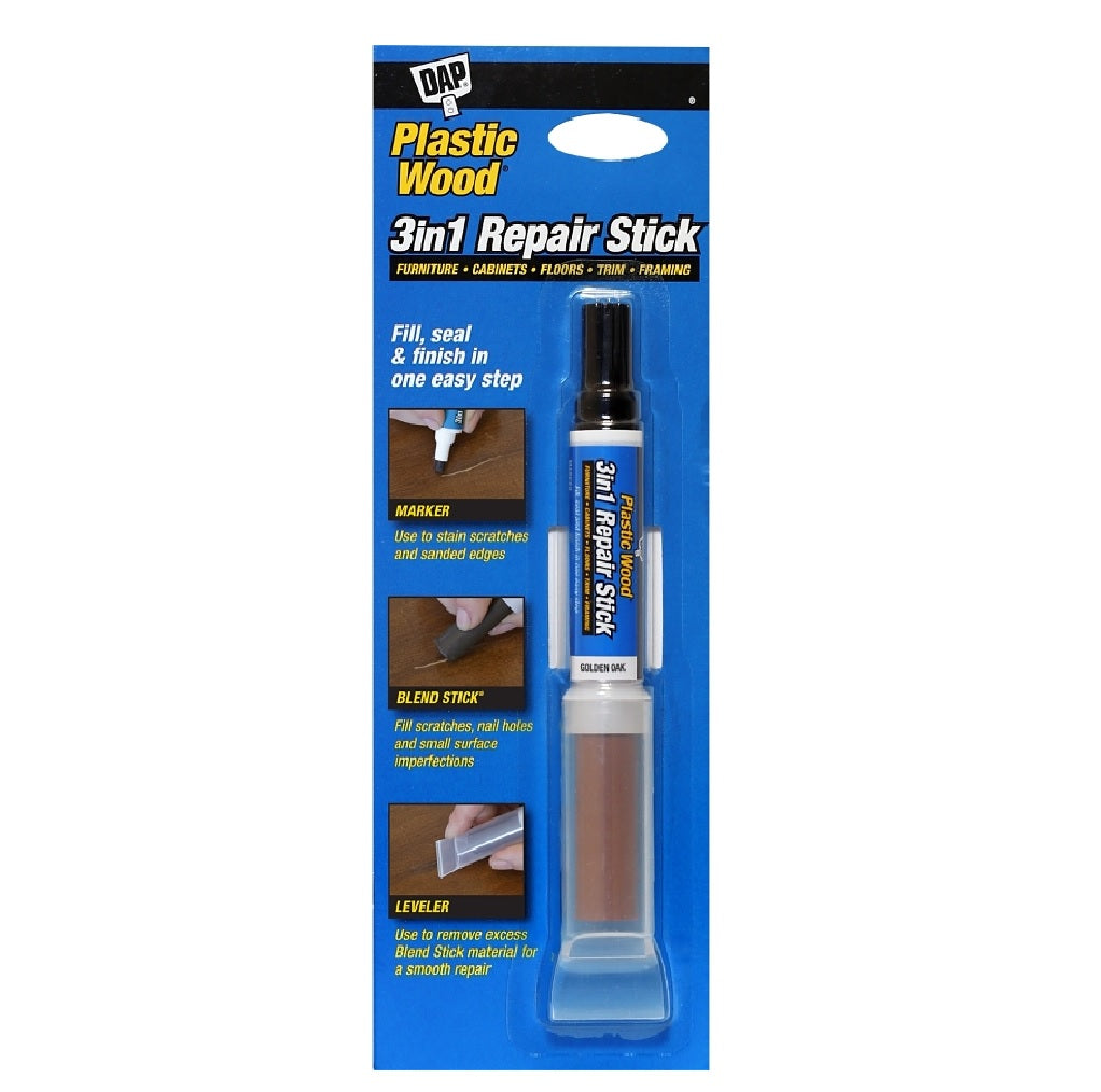 DAP 7079804094 Plastic Wood 3-in-1 Repair Stick