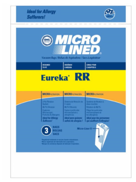 DVC ER-1488 Eureka RR Micro Lined Vacuum Bags, 3-Pack