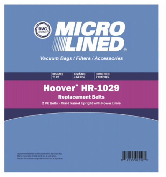 DVC HR-1029 Hoover Self Propelled Wind Tunnel Belt, 2-Pack
