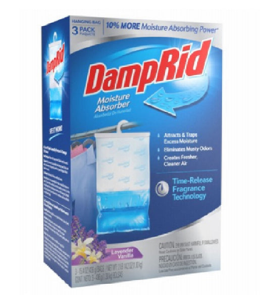 Damp Rid FG83LVSB Hanging Moisture Absorber, Lavender Vanilla