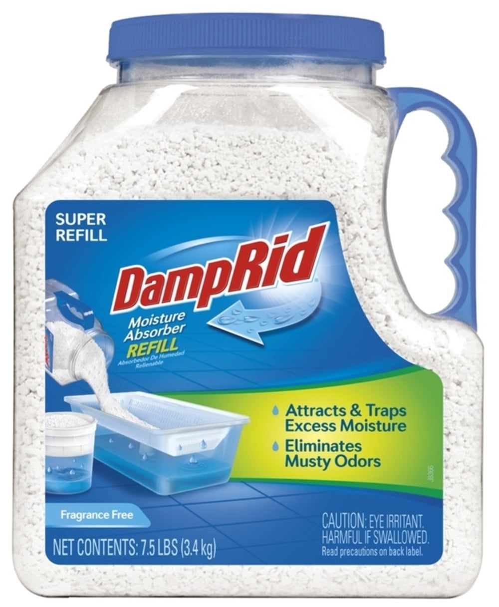 DampRid FG37 Moisture Absorber Refill, 7.5 Lbs