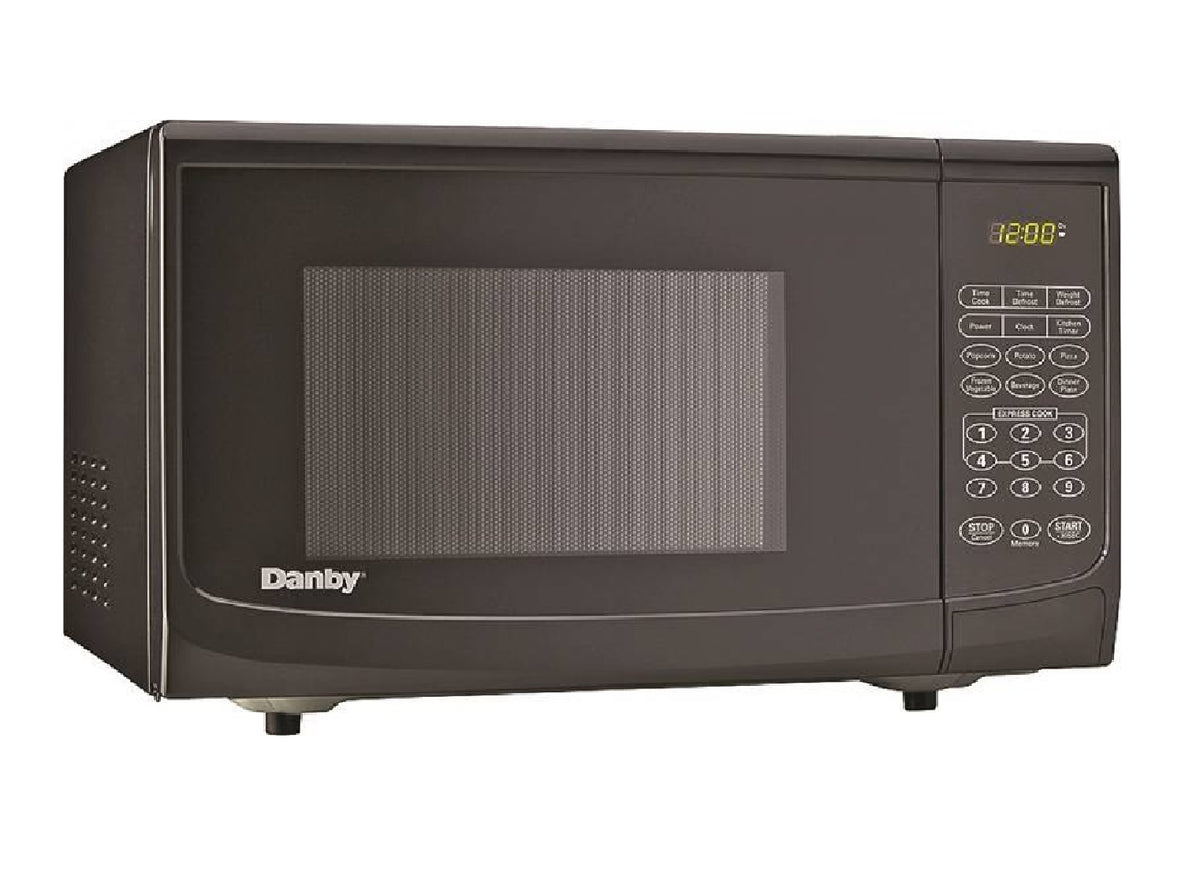 Danby DMW1120BBB Countertop Microwave, Black, 1.1 cu. ft.