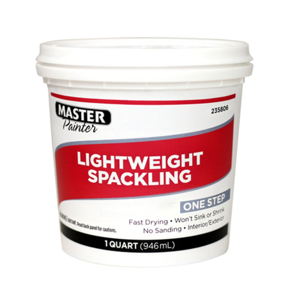 Dap 08737 Master Painter Superior Lightweight Formula Spackling, Quart