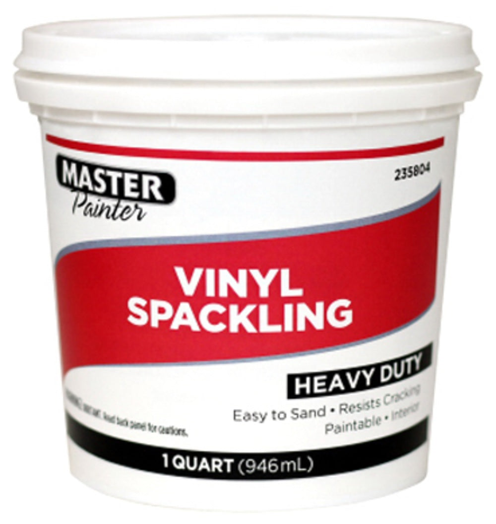 Dap 08735 Master Painter Vinyl Spackling Paste, Quart