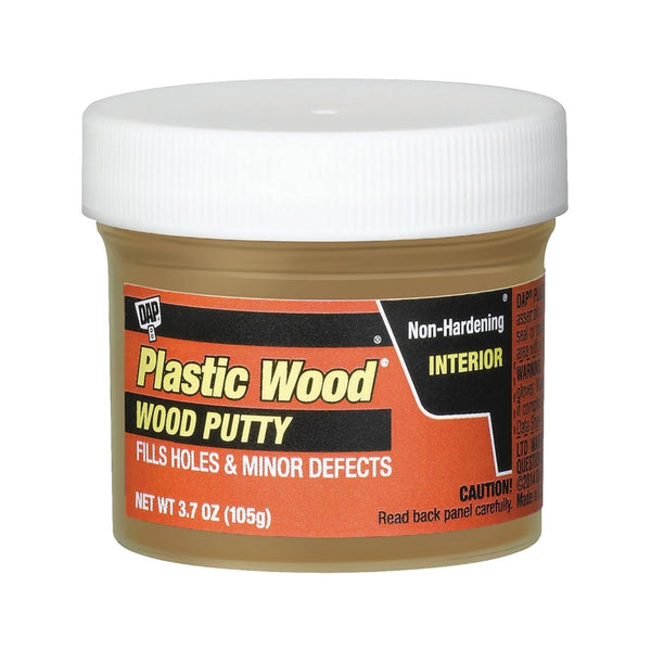 Dap 7079821272 Plastic Wood Non-Hardening Wood Putty, 3.7 Ounce