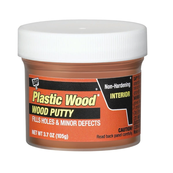 Dap 7079821250 Plastic Wood Non-Hardening Wood Putty, 3.7 Ounce