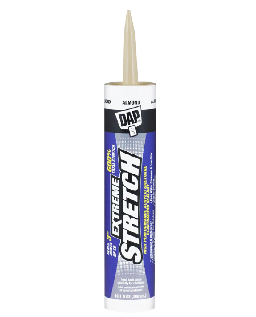 Dap 7079818717 Premium Elastomeric Sealant, Almond, 10.1 Ounce