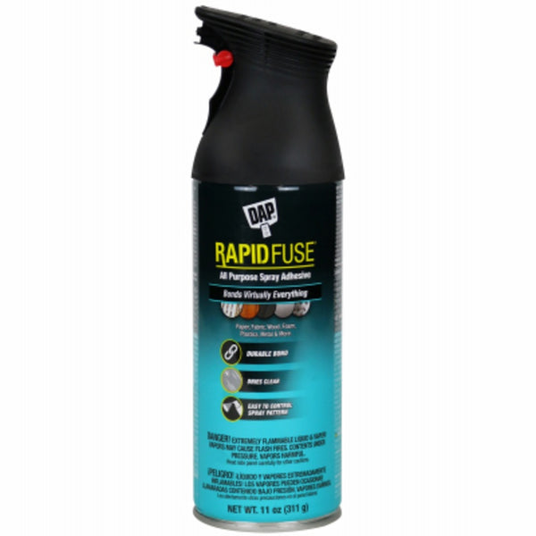 Dap 00114 Rapid Fuse All Purpose Spray Adhesive, 11 Oz