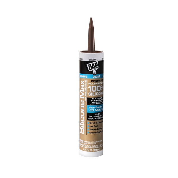 Dap 08788 Silicone Max Sealant, 10.1 Oz