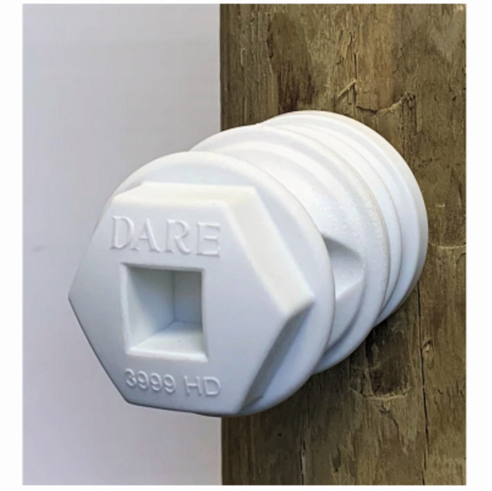 Dare 3999 Hex Head Insulator, White