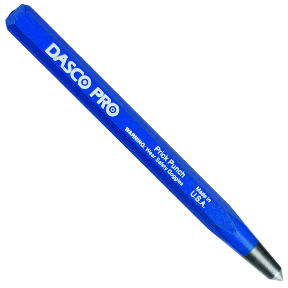 Dasco Pro 540-0 Prick Punch, High Carbon Steel, 5/16" x 4-1/2"