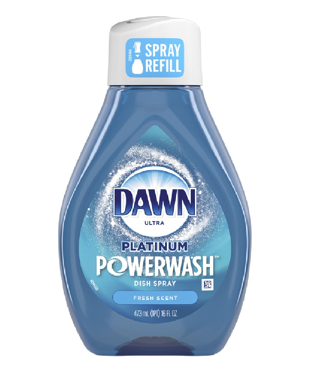 Dawn 52366 Platinum Powerwash Dish Spray Refill, 16 Oz