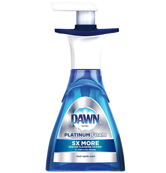 Dawn Ultra 22419 Platinum Dishwashing Direct Foam, 10.1 Oz, Fresh Rapids