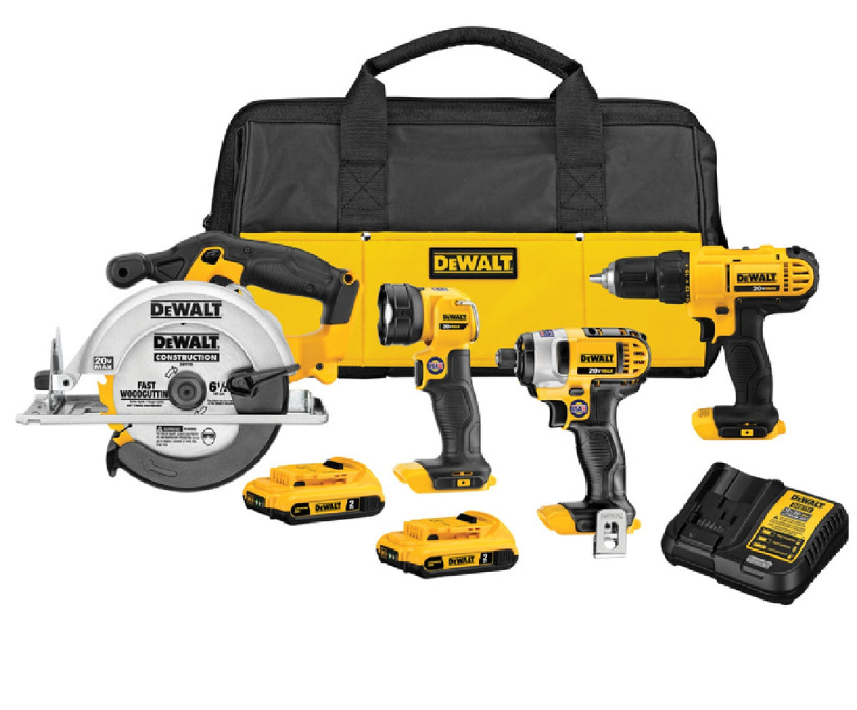DeWALT DCK466D2 Cordless Combo Kit, 20 Volt