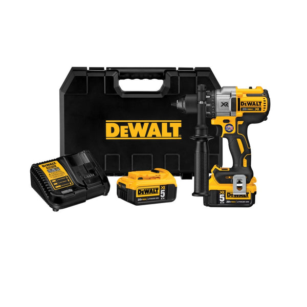 DeWalt DCD991P2 Metal Ratcheting Brushless Drill Driver, Yellow, 20 Volt