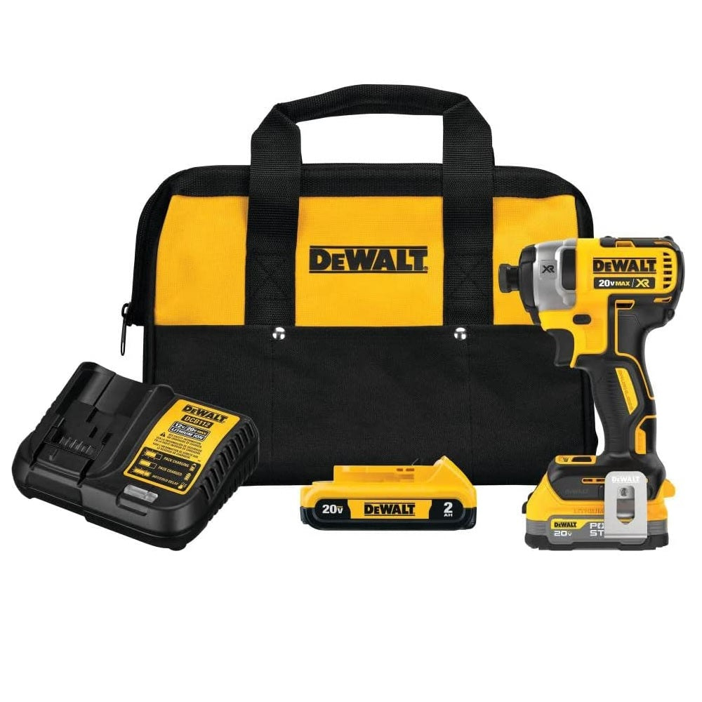 DeWalt DCF887D1E1 MAX Cordless Compact Impact Driver Kit, 20 Volt