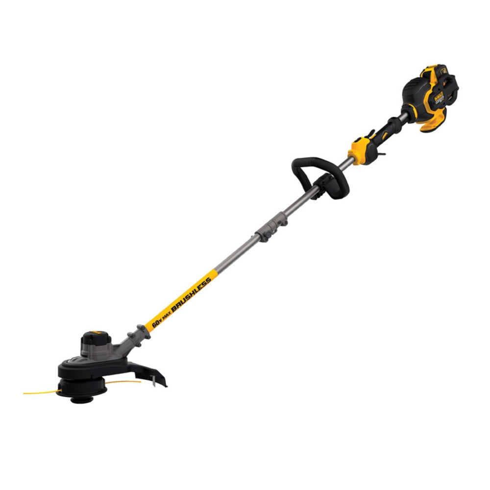 DeWalt DCST970X1 Flexvolt Straight Shaft Battery String Trimmer, 60 Volt