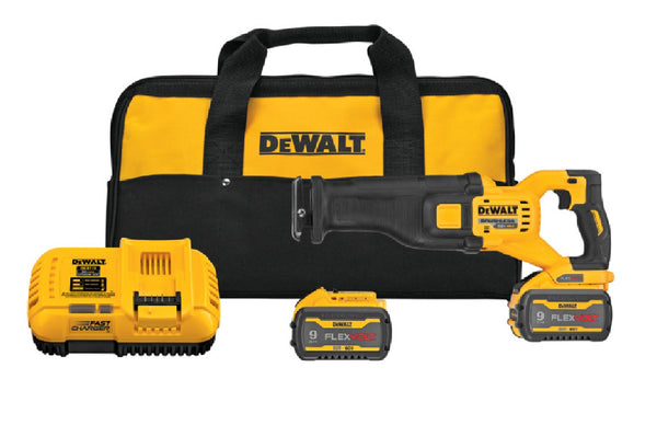 DeWalt DCS389X2 Brushless Cordless Reciprocating Saw Kit, 60 Volts