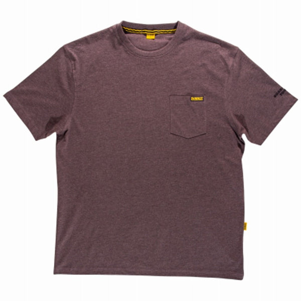 DeWalt DEWALT CHR T/SHRT L Short Sleeve Solid T-Shirt, Large