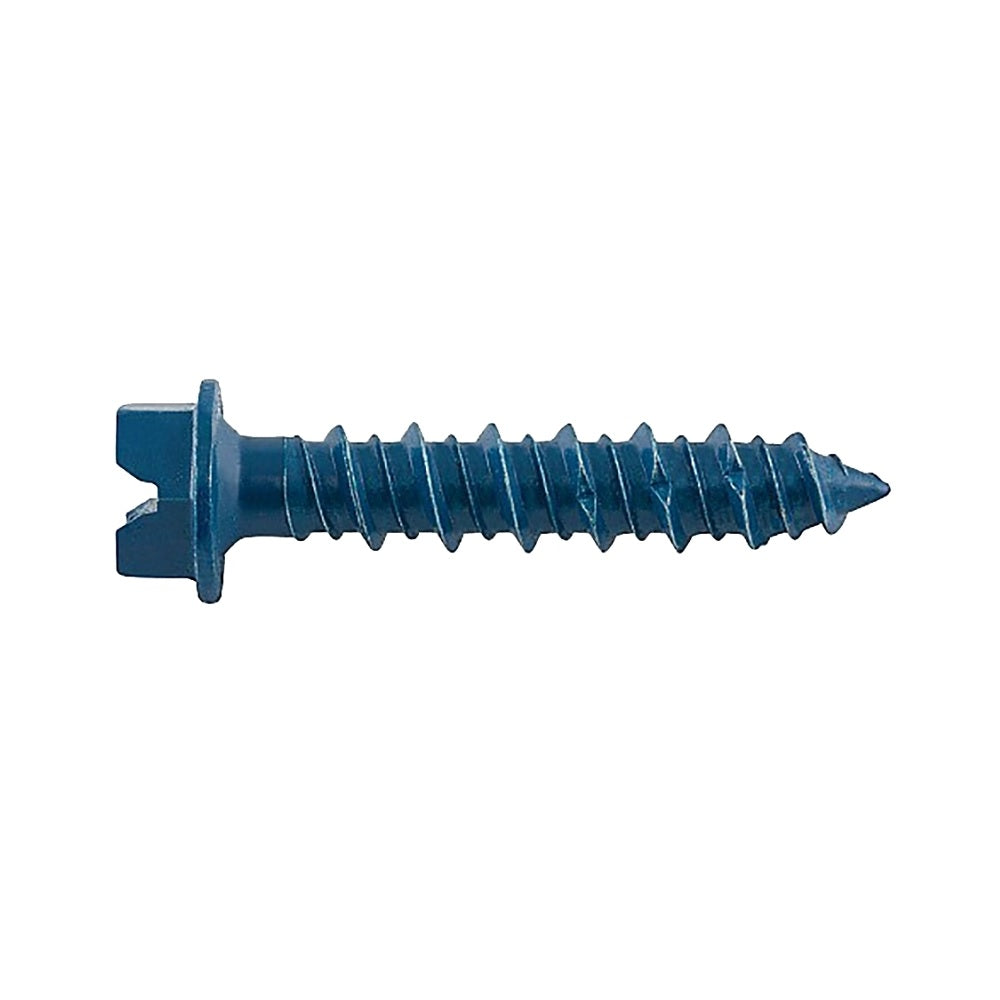 DeWalt DFM12708 UltraCon+ Series Concrete Screw Anchor, Carbon Steel, 3/16 inch