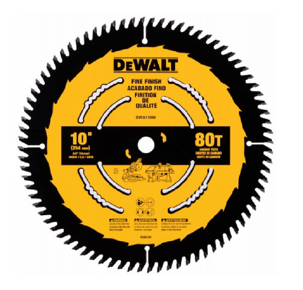 DeWalt DWA11080 Circular Saw Blade, 10 Inch
