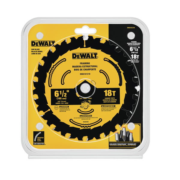 DeWalt DWA161218 Circular Saw Blade, Tungsten Carbide