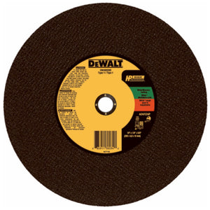 DeWalt DWA8029D Turbo Cut-Off Wheel, 10 Inch x 1/8 Inch x 5/8 Inch