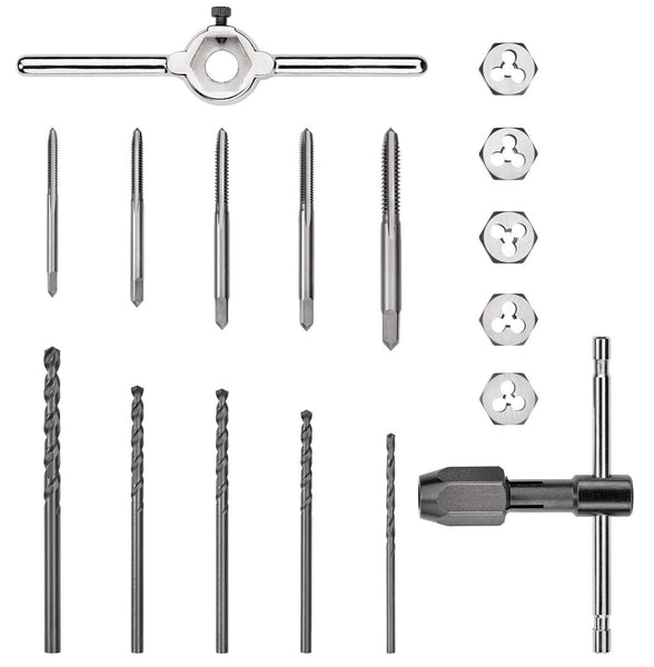 DeWalt DWA1451 Fractional Tap & Die Set, 17-Piece