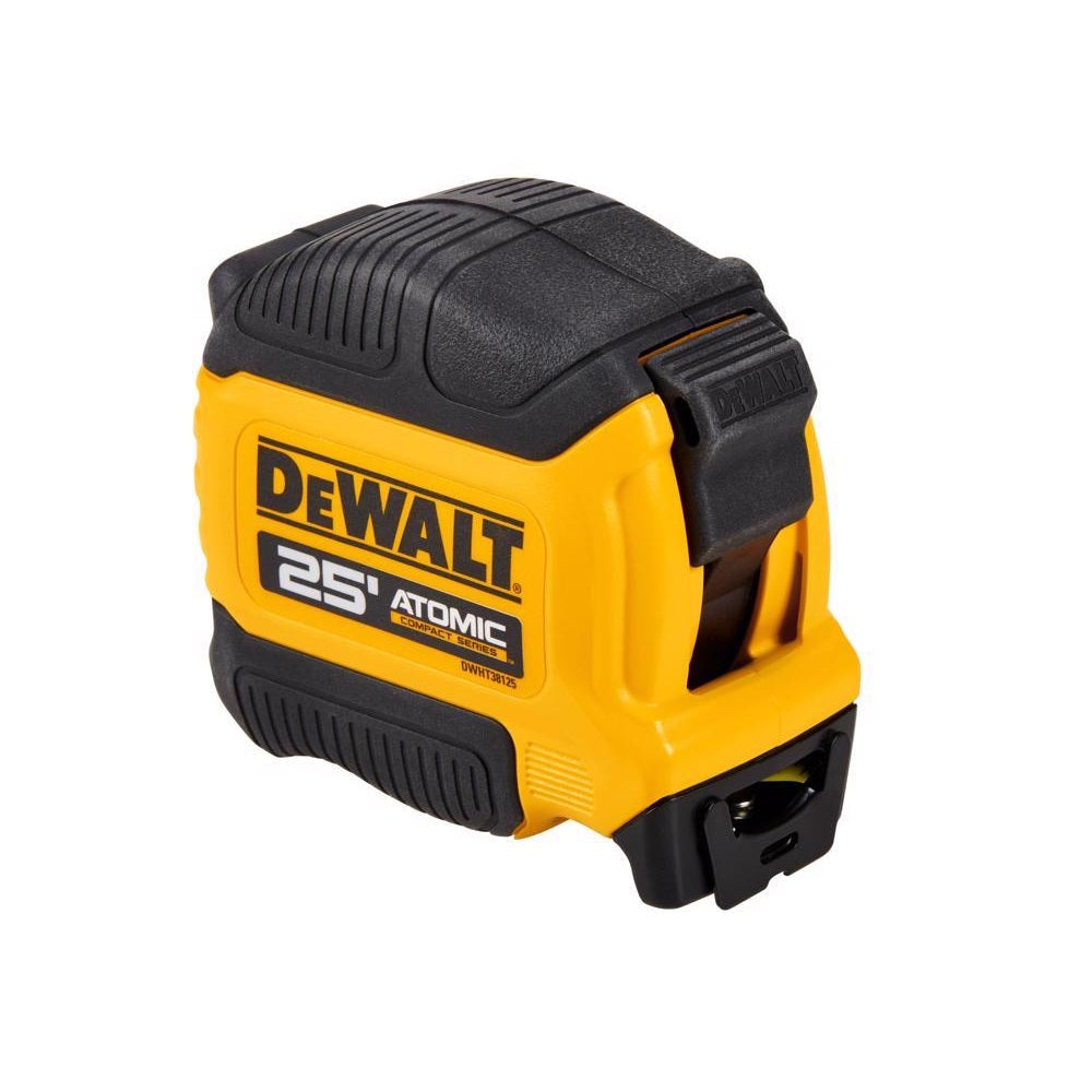 DeWalt DWHT38125S Compact Tape Measure, Black/Yellow