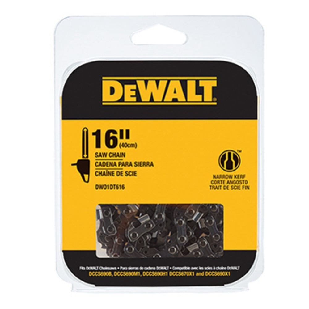 DeWalt DWO1DT616T Replacement Saw Chain, 16 Inch