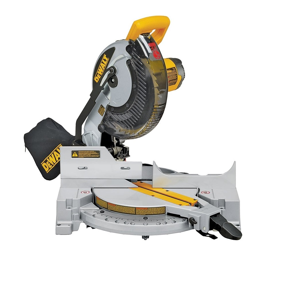 DeWalt DWS713 Compound Single Bevel Miter Saw, 15 Amp