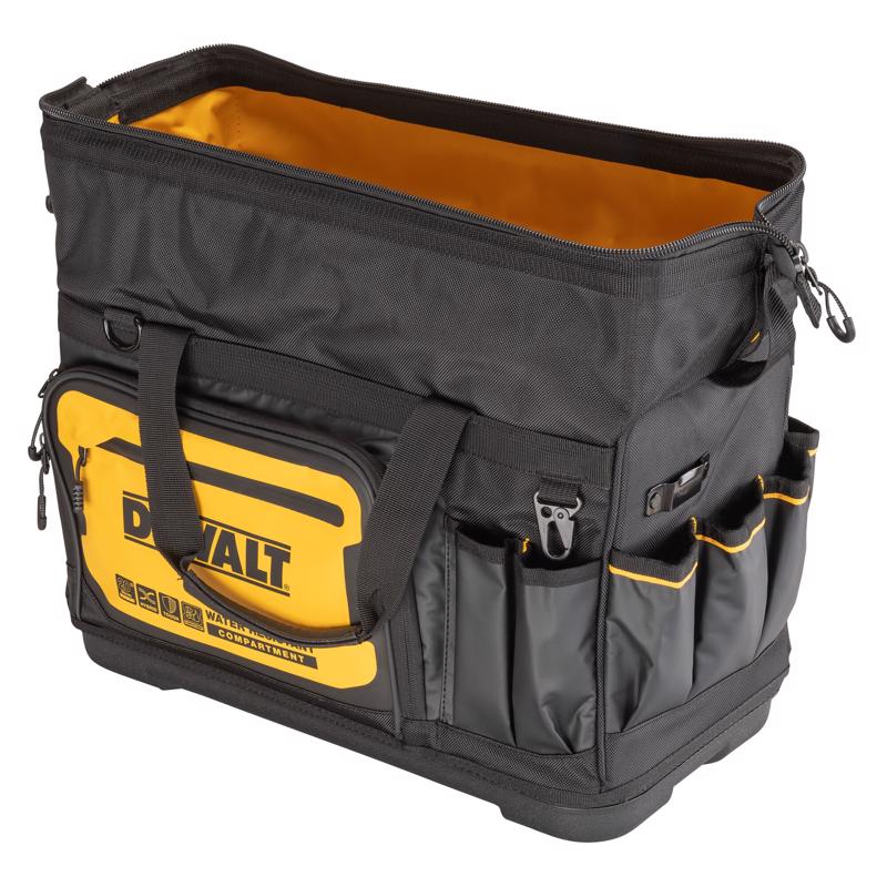 DeWalt DWST560104 All-Purpose Tool Bag, Black/Yellow, 33 Pockets