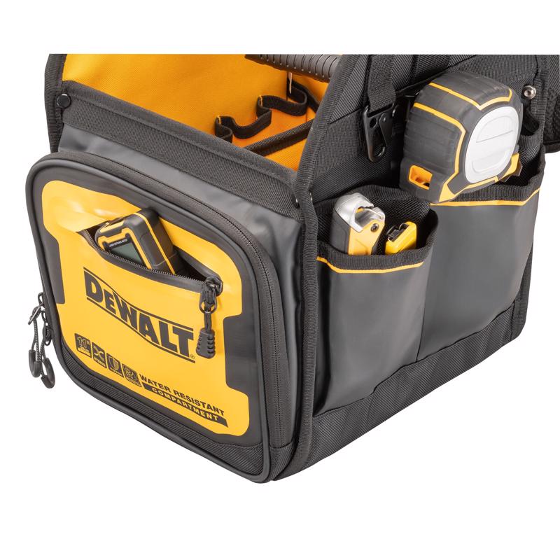 DeWalt DWST560105 Electrician Tote Bag, Black/Yellow, 34 Pockets