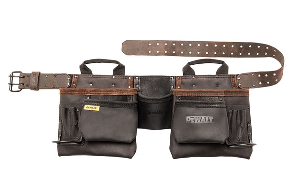 DeWalt DWST550112 Leather Tool Apron, 11 Pockets