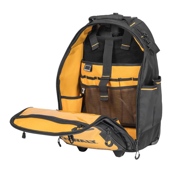 DeWalt DWST560101 Pro Backpack on Wheels Tool Bag, 46 pocket
