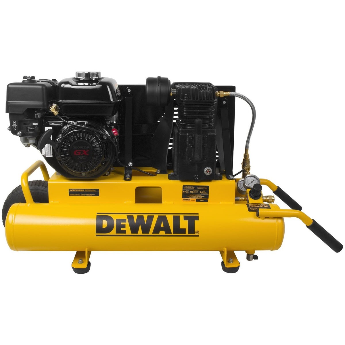 DeWalt DXCMTB5590856 Honda Powered Wheelbarrow Compressor, 8 Gallon