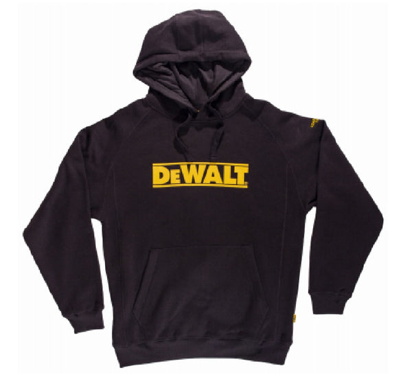 DeWalt DXWW50015-BLK-MED Hooded Sweatshirt, Medium