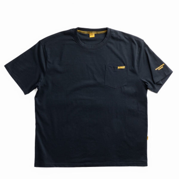 DeWalt DXWW50018-BLK-MED Short Sleeve Solid T-Shirt, Medium