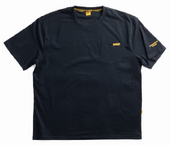 DeWalt DXWW50018-BLK-XL Short Sleeve Solid T-Shirt, Extra Large