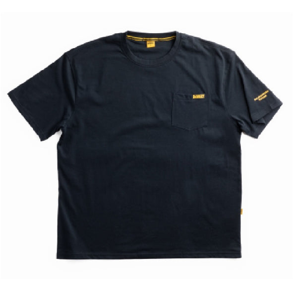 DeWalt DXWW50018-BLK-XXL Short Sleeve Solid T-Shirt, 2X-Large