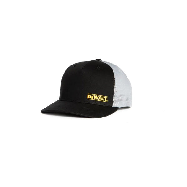 DeWalt DXWW50040-314-OSFA Oakdale Trucker Hat, Black with Light Grey