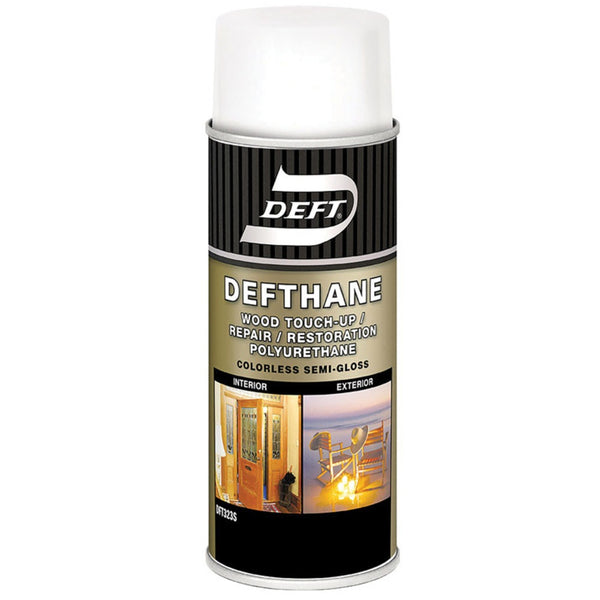Deft DFT323S/54 Defthane Wood Touch Up & Repair Polyurethane Spray, 11 Oz