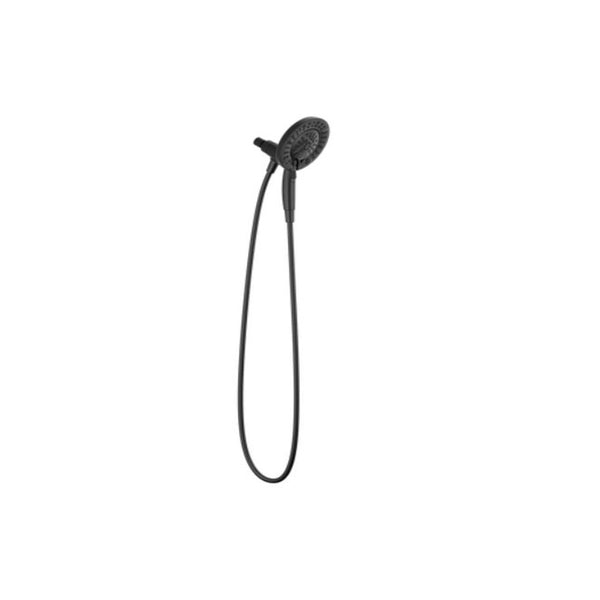 Delta 75585BL 5-Setting In2ition Two-In-One Shower, Matte Black