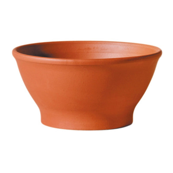 Deroma 1Z230PZ Bowl Planter, Terra Cotta