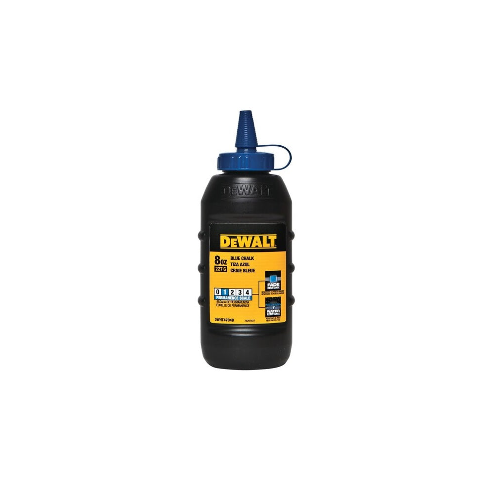 Dewalt DWHT47049L Marking Chalk, Blue, 8 oz