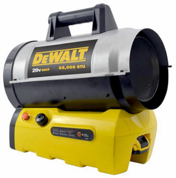 Dewalt F340661 Cordless Forced Air Propane Heater